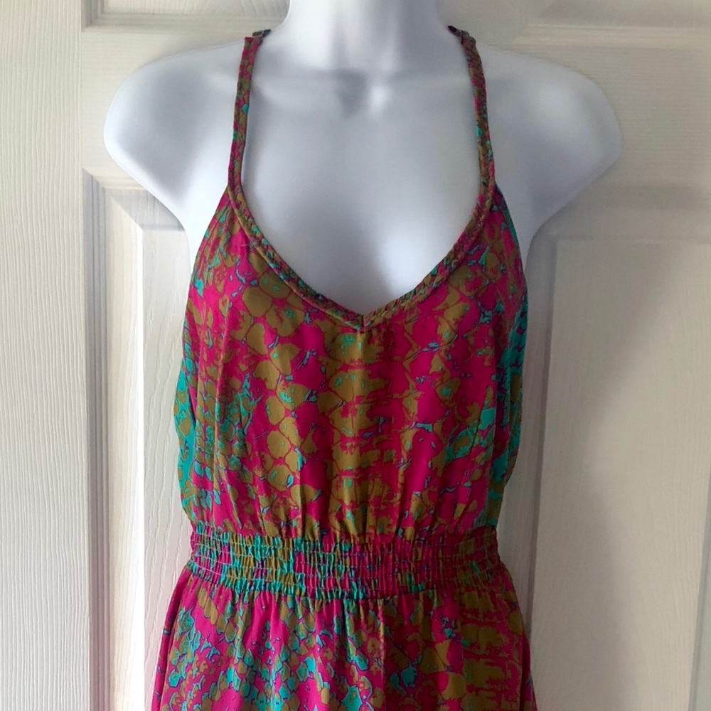 Charlie Jade Bohemian Braided Strap Dress